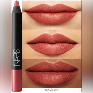 New NARS Satin Lip Pencil Balboa 2.2g & Velvet Matte Lip Pencil Dolce Vita 2.4g